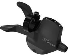 Pavarų rankenėlė Shimano CUES SL-U40009RSET // Rapidfire Plus, 9-speed, su optiniu ekranu