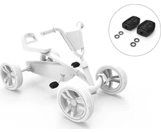 Pedalas Berg Buzzy, juodas, 2 vnt.