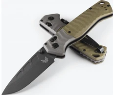 Peilis Benchmade 593BK PSK, MagnaCut, pilkas/žalias G10