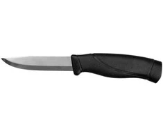 Peilis Morakniv Companion Heavy Duty, nerūdijantis plienas, juodas