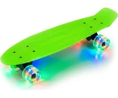 Penny Board w/ Light-Up Wheels WORKER Aspy C4 22”