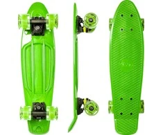 Penny Board w/ Light-Up Wheels WORKER Aspy C4 22”