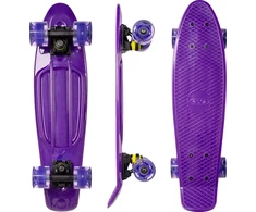 Pennyboard su šviečiančiais ratukais WORKER Aspy C2 22”