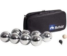 Petankės rinkinys Buffalo, 8 metaliniai kamuoliukai