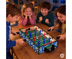 Piłkarzyki stołowe mini 50x30 cm stół do gry vaikams ECOTOYS