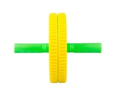 Pilvo preso treniruoklis - ratukas inSPORTline AR150 (iki 100kg)