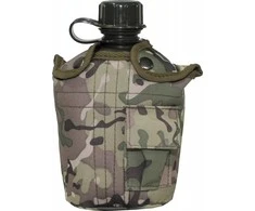 Plastikinė gertuvė su dėklu MFH, Operation-Camo, 1l