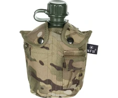 Plastikinė gertuvė su dėklu MFH, Operation-Camo, 1l