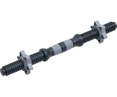 Plastikinis srieginis hantelių strypas su apvadais inSPORTline Plafor 41 cm / 30 mm