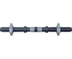 Plastikinis srieginis hantelių strypas su apvadais inSPORTline Plafor 41 cm / 30 mm