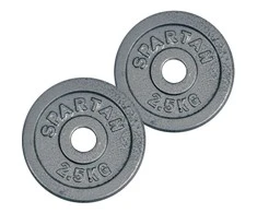 Plieniniai svoriai grifui 30mm Spartan 2x2.5kg