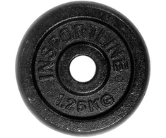 Plieninis svoris grifui 30mm inSPORTline 1,25kg