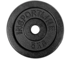 Plieninis svoris grifui 30mm inSPORTline 5kg