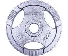 Plieninis svoris olimpiniam grifui 50mm inSPORTline Hamerton 25kg