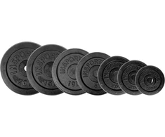 Plieninių svorių rinkinys 30mm inSPORTline 2x0,5–20kg