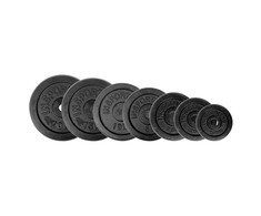 Plieninių svorių rinkinys 30mm inSPORTline 2x0,5–20kg