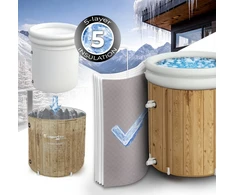 Portable Cold Plunge Tub inSPORTline FrostZen Pro II WDL