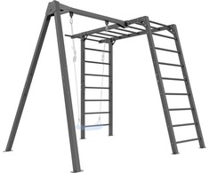 PREMIUM kopėčios - MO-016 + PREMIUM kopėčių 1 stovo sūpynės - MO-017 - Marbo Sport