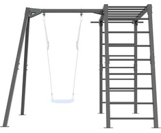 PREMIUM kopėčios - MO-016 + PREMIUM kopėčių 1 stovo sūpynės - MO-017 - Marbo Sport