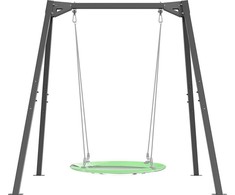 PREMIUM MO-015 plati 1 stovo sūpynė ant guolių (rėmas) - Marbo Sport