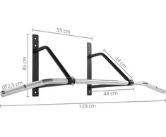 Prie sienos tvirtinamas skersinis inSPORTline LCR-1116 N
