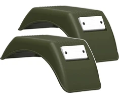 Galinio rėmo purvasaugiai Berg Jeep® 90°, XL