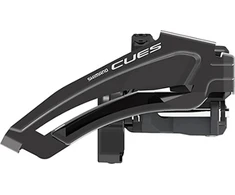 Priekinis pavarų perjungiklis Shimano CUES P-FD-U8010-L // 2x10/11-speed, Double Side Swing, 28.6/31.8/34.9 mm