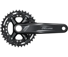 Priekinis žvaigždžių blokas Shimano DEORE FC-M4100-B2 / 2x10 pav. / 36-26T / 175 mm