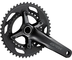 Priekinis žvaigždžių blokas Shimano GRX FC-RX600-11 // 2x11-speed, 46/30T, 172.5 mm