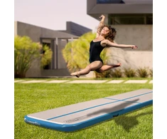Pripučiamas gimnastikos kilimėlis inSPORTline Airstunt 500 x 100 x 10 cm, baltas