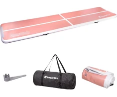 Pripučiamas gimnastikos kilimėlis inSPORTline Airstunt 500 x 100 x 10 cm Coral Rožinė