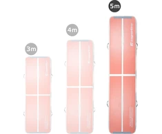 Pripučiamas gimnastikos kilimėlis inSPORTline Airstunt 500 x 100 x 10 cm Coral Rožinė
