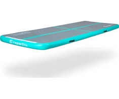 Pripučiamas gimnastikos kilimėlis inSPORTline Airstunt 400 x 100 x 10 cm, pilkas