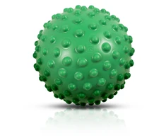 Pripučiamas masažinis kamuoliukas Yate Akuball, 20 cm - žalias