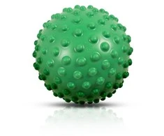 Pripučiamas masažinis kamuoliukas Yate Akuball, 20 cm - žalias