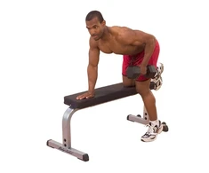 Profesionalus tiesus treniruočių suoliukas Body Solid GFB350