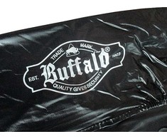Pulo stalo uždangalas Buffalo, juodas, 250cm
