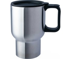 Puodelis BasicNature Stainless Steel Auto, 0.45L