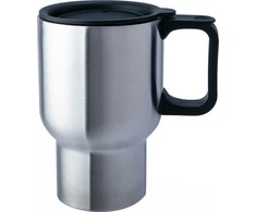 Puodelis BasicNature Stainless Steel Auto, 0.45L
