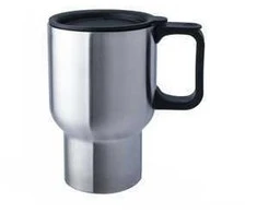 Puodelis BasicNature Stainless Steel Auto, 0.45L