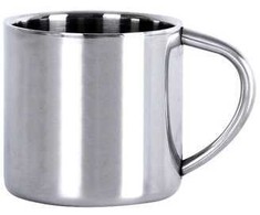 Puodelis BasicNature Stainless Steel Thermo Deluxe Espresso, π*r2*L L