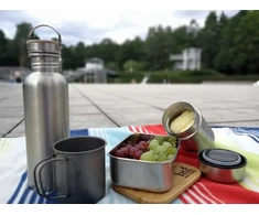 Puodelis BasicNature Titanium Beaker, 375ml