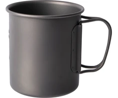 Puodelis BasicNature Titanium Beaker, 375ml