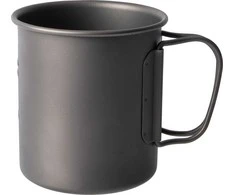 Puodelis BasicNature Titanium Beaker, 375ml