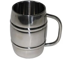 Puodelis MFH Barrel, 1l