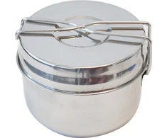 Puodų rinkinys Yate Basic Pot, 3 dalių, nerūdijantis plienas