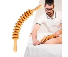 Pusapvalis masažinis volelis inSPORTline Marlee 500
