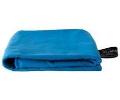 Rankšluostis BasicNature Velour, 120x60cm, mėlynas
