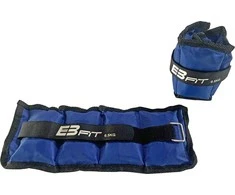Enero Rankų ir kojų svoriai EB Fit, 1kg (2x0.5kg), mėlyni
