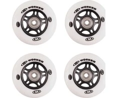Ratukai riedučiams Worker 70 mm ABEC-5 Carbon - 4 vnt.